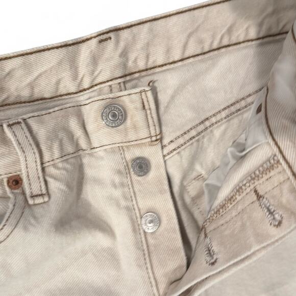 Vintage Levi's 501 Button Fly Jeans Size 33x32 - Picture 4 of 6